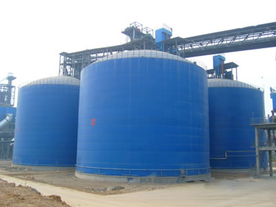 东兴水泥钢板库改造